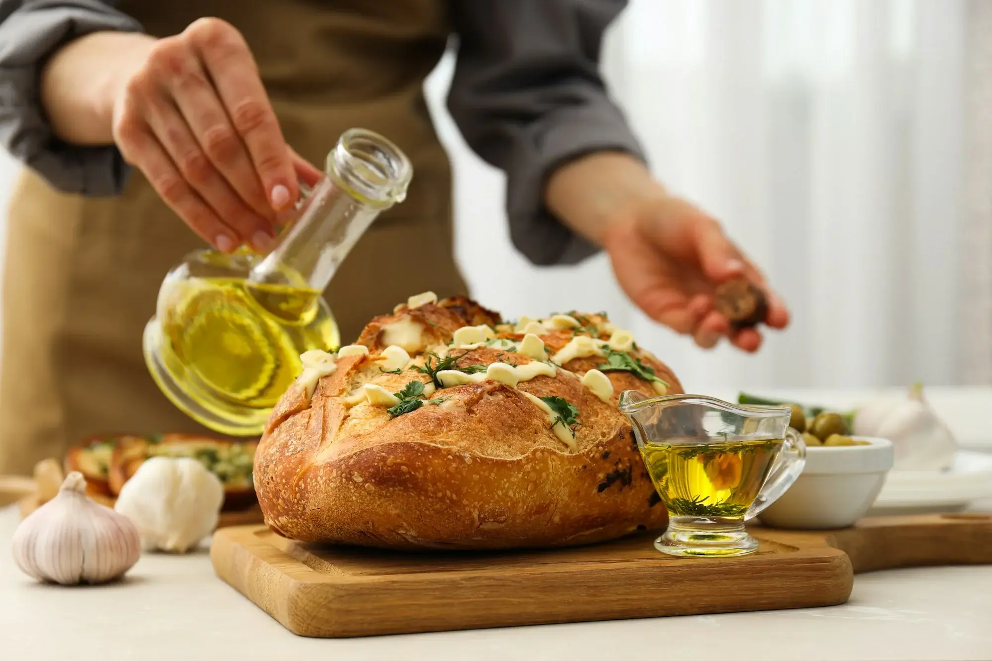 Brotbacken in der Heißluftfritteuse – knuspriges Brot direkt aus der Heißluftfritteuse.